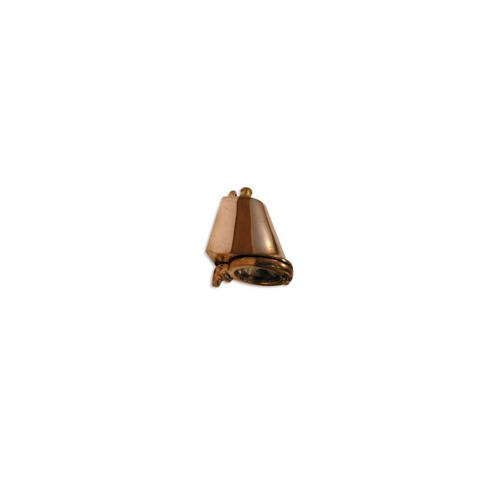 Lampe bronze type projecteur à lumière directionnelle