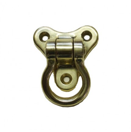 Pontet mobile en bronze sur platine Pontet mobile en bronze sur platine
