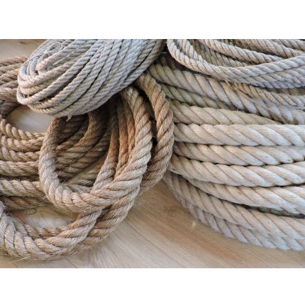 Cordage en chanvre naturel décoratif Cordage en chanvre naturel décoratif