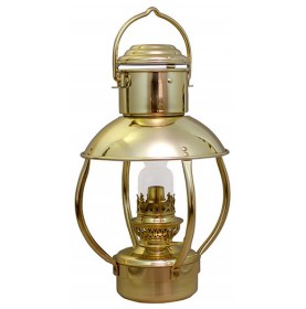 Lampe à pétrole avec design rond
