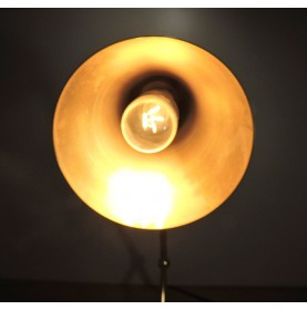 Lampe de table à poser en laiton poli