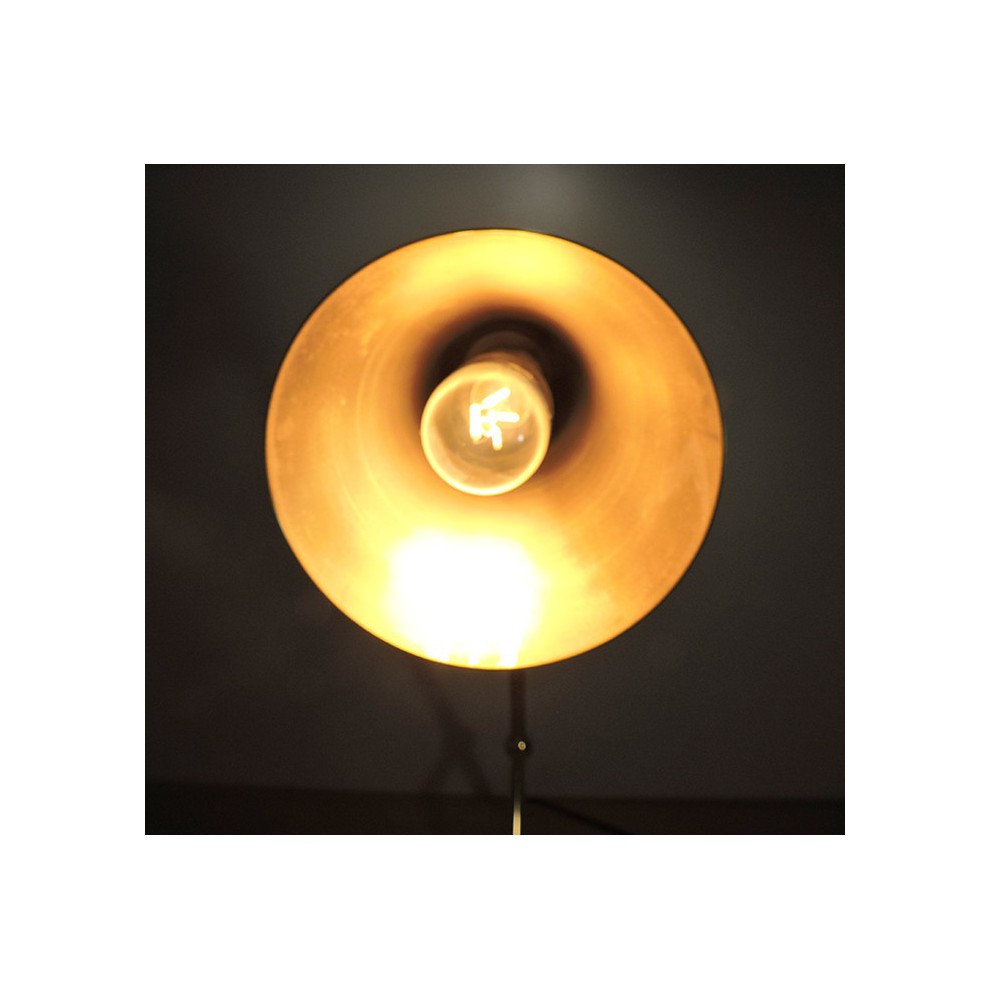 Lampe de table à poser en laiton poli