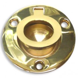 Anneau cuvette affleure rond en laiton