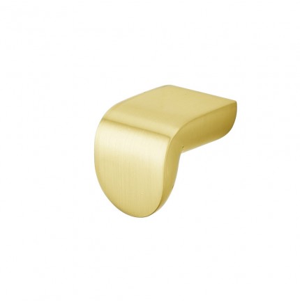 Bouton de meuble arrondi en laiton poli Bouton de meuble arrondi en laiton poli
