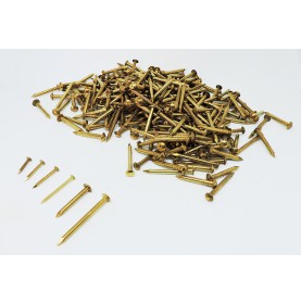 POINTES EN LAITON A TÊTE RONDE Ø 3,4mm