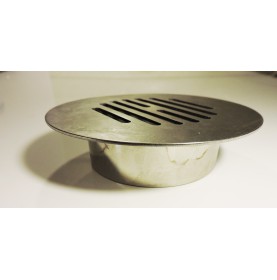 grille d'aération et ventilation sur-mesure en laiton poli