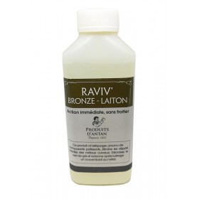 Produit d'entretien "Raviv' laiton et bronze"