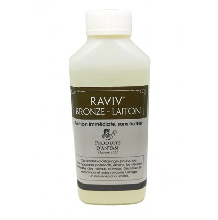 Produit d'entretien "Raviv' laiton et bronze" Produit d'entretien "Raviv' laiton et bronze"