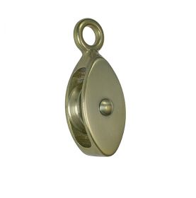 Petit poulie en laiton pour cordage de 6 et 10mm