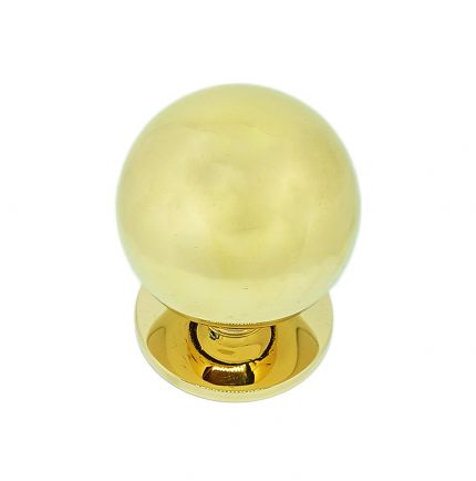 Pommeau de porte boule 70mm en laiton