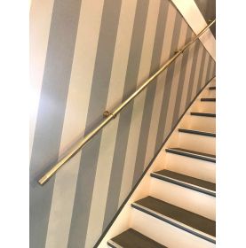 rampe d'escalier en laiton