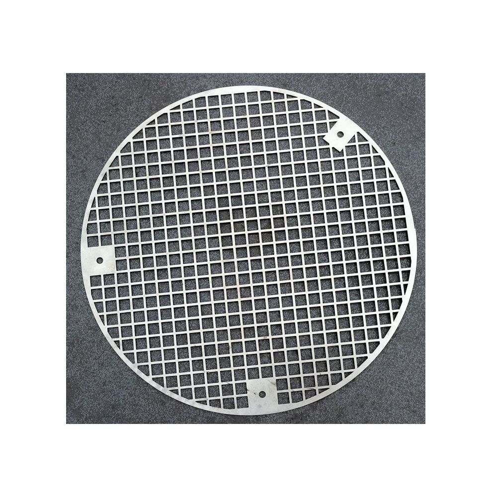 grille d'aération et ventilation sur-mesure en laiton poli