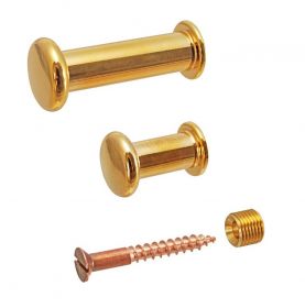 Support porte-cintres pour facing laiton