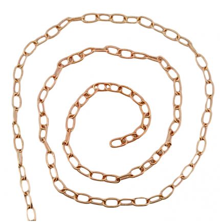 Chaîne décorative en laiton maillon 8 x 15mm - au mètre Chaîne décorative en laiton maillon 8 x 15mm - au mètre