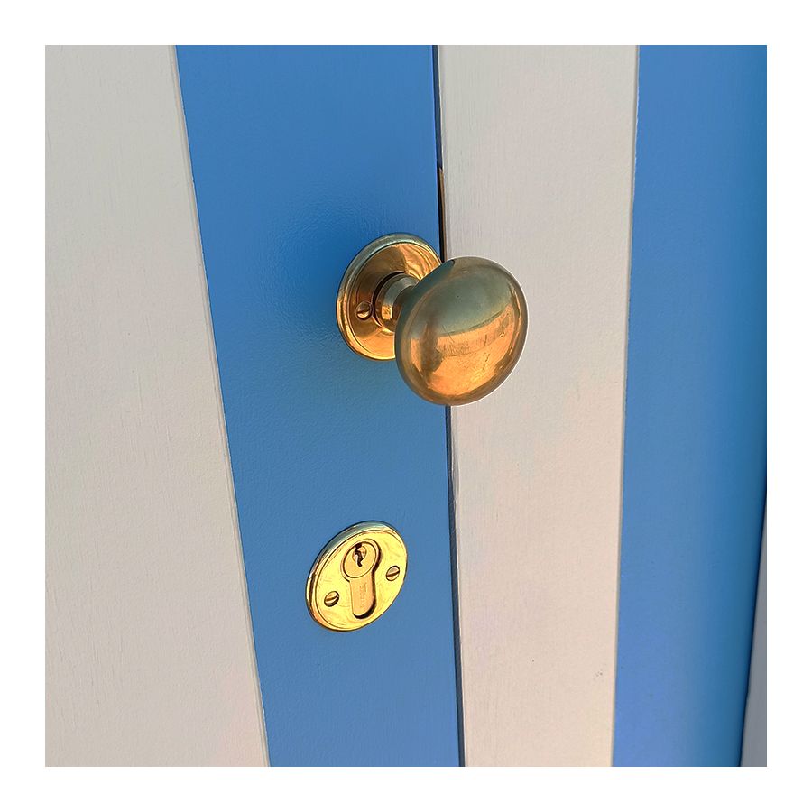 Bouton de porte double laiton