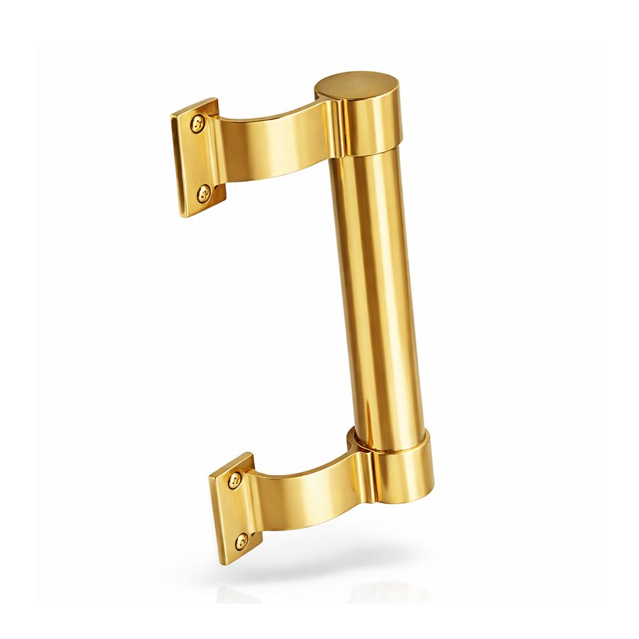 Poignée pour porte battante laiton