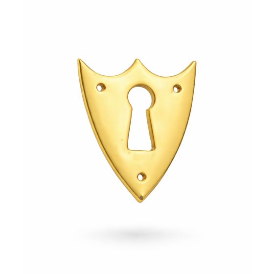 Entrée de clé écusson laiton