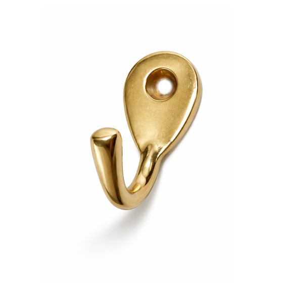 PETIT CROCHET SIMPLE LAITON POLI