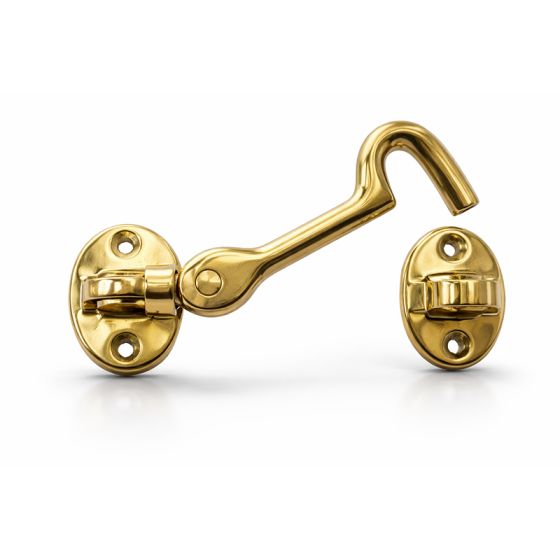 Crochet à double articulation en laiton