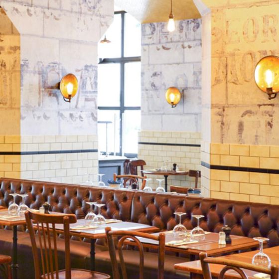 Applique murale industrielle en laiton | Luminaire mural design Ø25 cm IP20