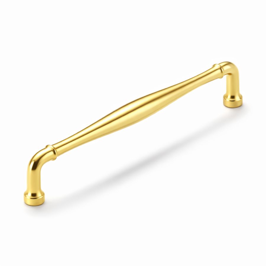 Poignée de tirage style anglais en laiton massif - 3 tailles