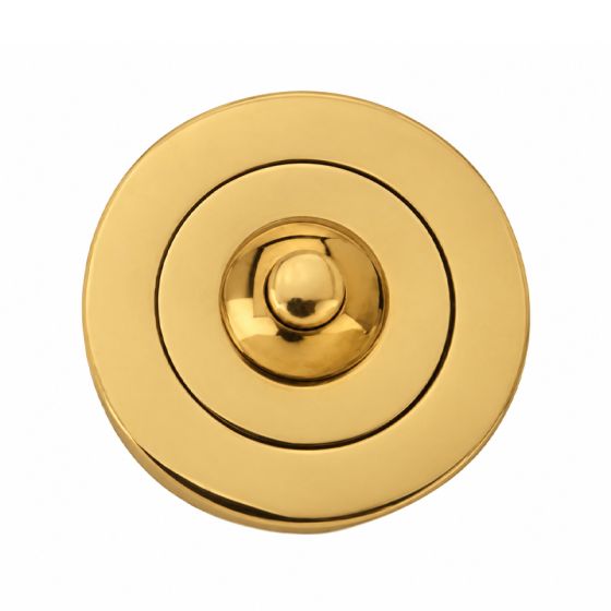 Bouton de sonnette rond laiton