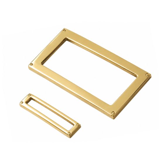 PORTE ETIQUETTE CLASSIQUE LAITON POLI