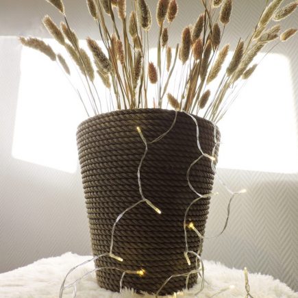 corbeille en cordage