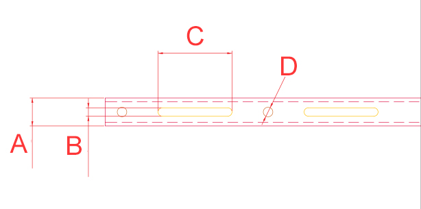 cotes cremaillere laiton pour rangement